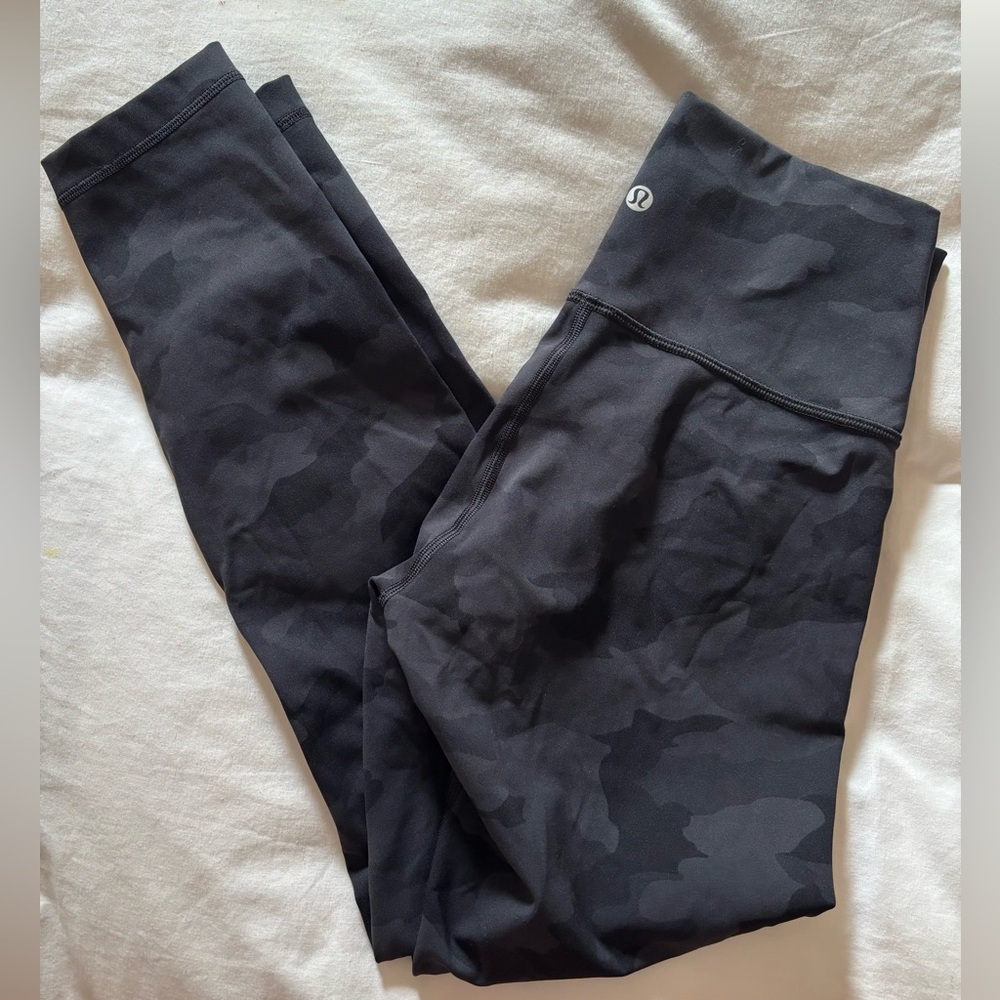 Black Camo Lulu Leggings